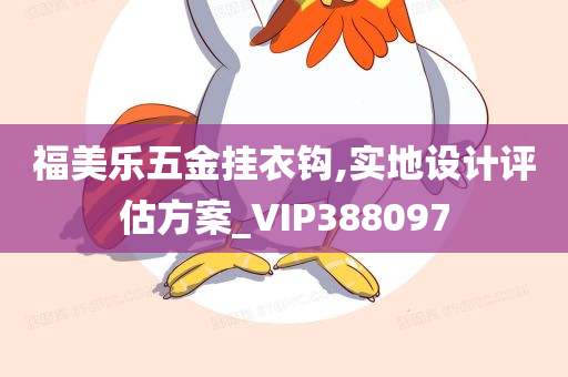 福美乐五金挂衣钩,实地设计评估方案_VIP388097