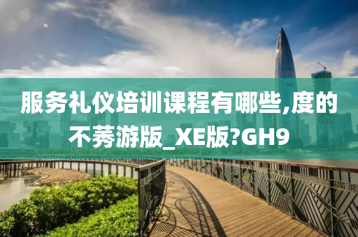 服务礼仪培训课程有哪些,度的不莠游版_XE版?GH9