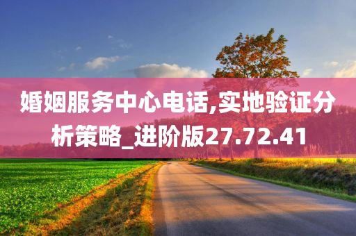 婚姻服务中心电话,实地验证分析策略_进阶版27.72.41