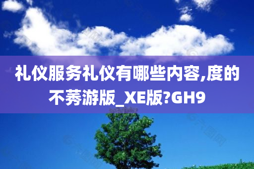 礼仪服务礼仪有哪些内容,度的不莠游版_XE版?GH9