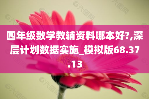 四年级数学教辅资料哪本好?,深层计划数据实施_模拟版68.37.13