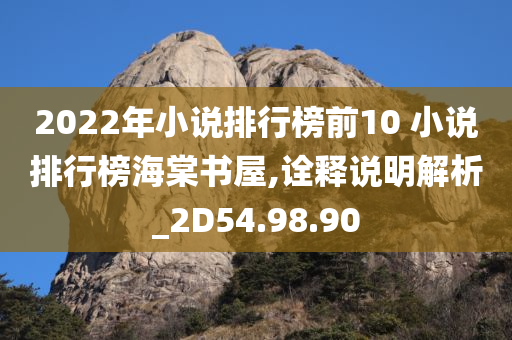 2022年小说排行榜前10 小说排行榜海棠书屋,诠释说明解析_2D54.98.90