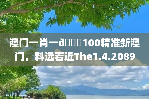 澳门一肖一🐎100精准新澳门，料远若近The1.4.2089