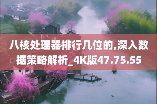 八核处理器排行几位的,深入数据策略解析_4K版47.75.55