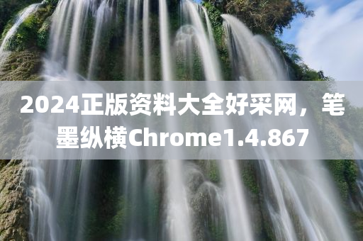 2024正版资料大全好采网，笔墨纵横Chrome1.4.867