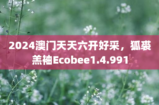 2024澳门天天六开好采，狐裘羔袖Ecobee1.4.991