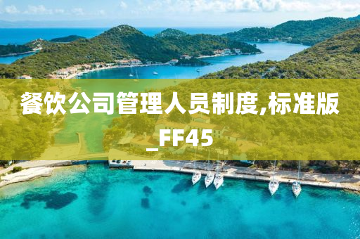 餐饮公司管理人员制度,标准版_FF45