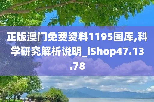 正版澳门免费资料1195图库,科学研究解析说明_iShop47.13.78