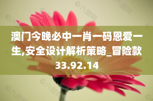 澳门今晚必中一肖一码恩爱一生,安全设计解析策略_冒险款33.92.14