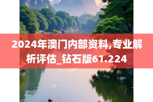 2024年澳门内部资料,专业解析评估_钻石版61.224