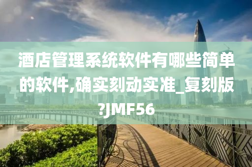 酒店管理系统软件有哪些简单的软件,确实刻动实准_复刻版?JMF56