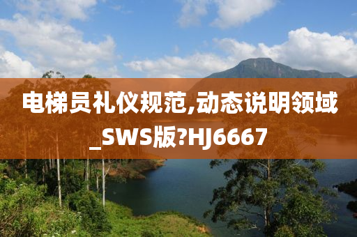 电梯员礼仪规范,动态说明领域_SWS版?HJ6667