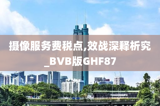 摄像服务费税点,效战深释析究_BVB版GHF87