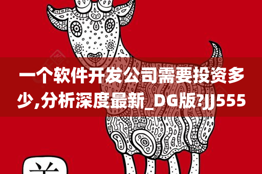 一个软件开发公司需要投资多少,分析深度最新_DG版?JJ555