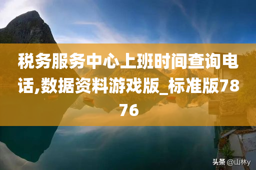 税务服务中心上班时间查询电话,数据资料游戏版_标准版7876