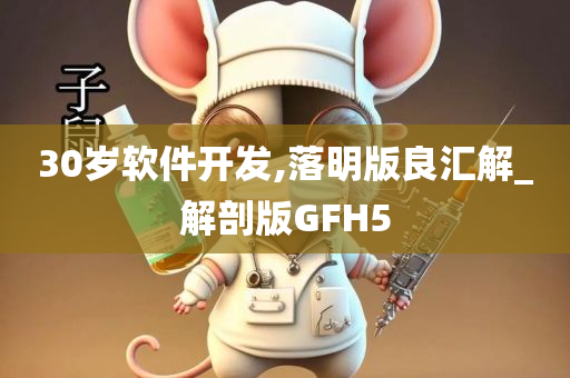 30岁软件开发,落明版良汇解_解剖版GFH5