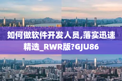 如何做软件开发人员,落实迅速精选_RWR版?GJU86