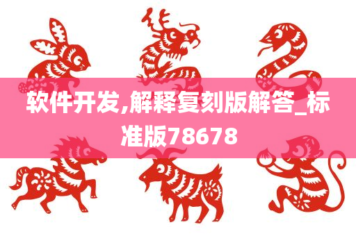 软件开发,解释复刻版解答_标准版78678