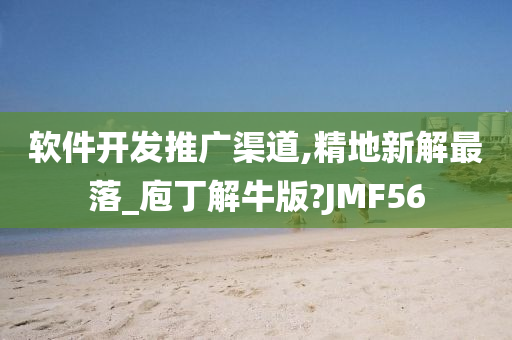 软件开发推广渠道,精地新解最落_庖丁解牛版?JMF56