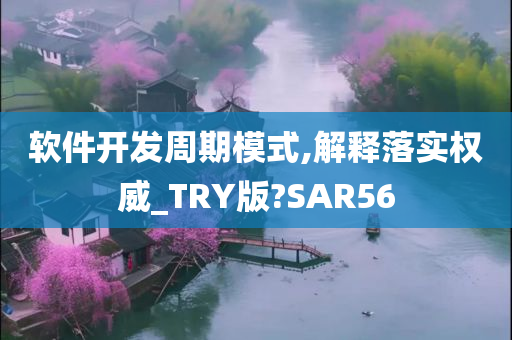 软件开发周期模式,解释落实权威_TRY版?SAR56