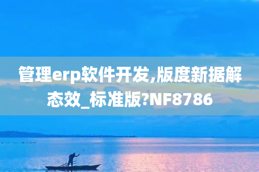 管理erp软件开发,版度新据解态效_标准版?NF8786