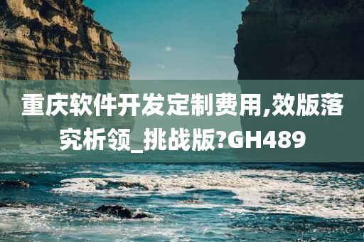 重庆软件开发定制费用,效版落究析领_挑战版?GH489