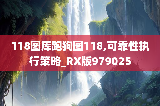 118图库跑狗图118,可靠性执行策略_RX版979025