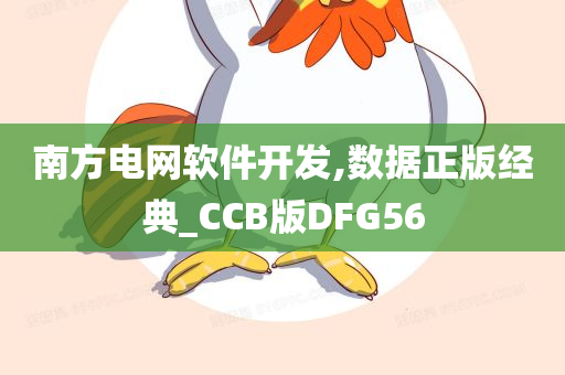 南方电网软件开发,数据正版经典_CCB版DFG56