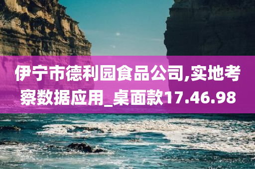 伊宁市德利园食品公司,实地考察数据应用_桌面款17.46.98