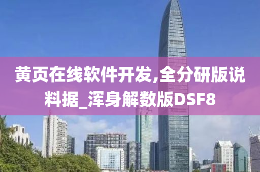 黄页在线软件开发,全分研版说料据_浑身解数版DSF8