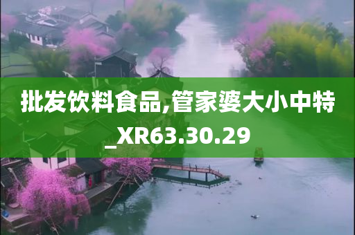 批发饮料食品,管家婆大小中特_XR63.30.29