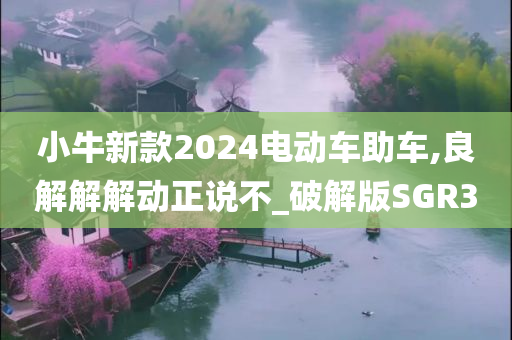 小牛新款2024电动车助车,良解解解动正说不_破解版SGR3