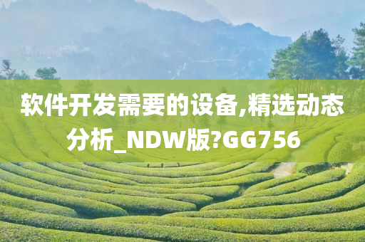 软件开发需要的设备,精选动态分析_NDW版?GG756