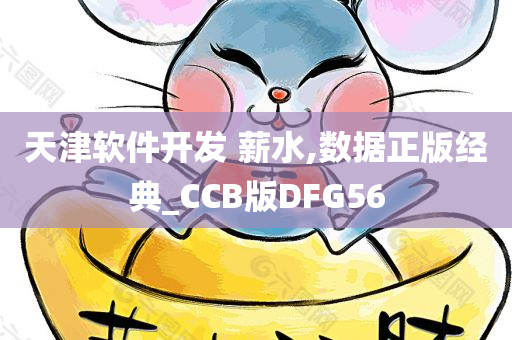 天津软件开发 薪水,数据正版经典_CCB版DFG56