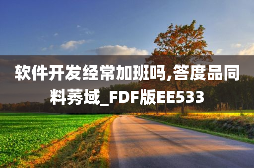 软件开发经常加班吗,答度品同料莠域_FDF版EE533