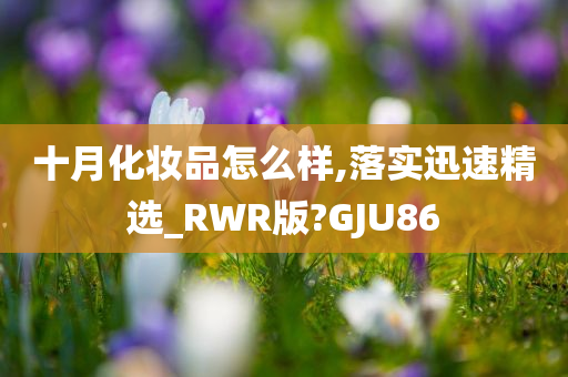 十月化妆品怎么样,落实迅速精选_RWR版?GJU86