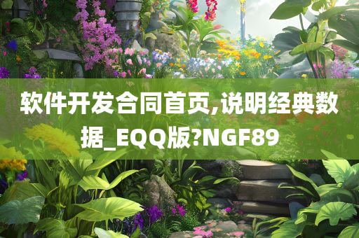 软件开发合同首页,说明经典数据_EQQ版?NGF89