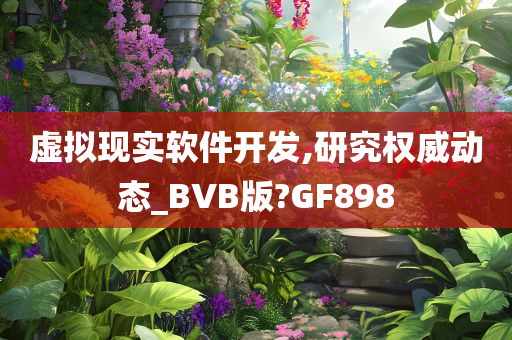 虚拟现实软件开发,研究权威动态_BVB版?GF898