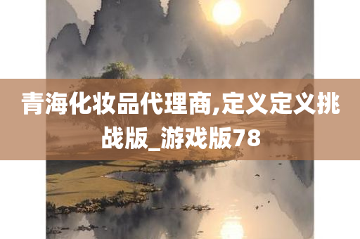 青海化妆品代理商,定义定义挑战版_游戏版78