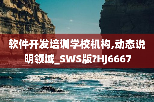 软件开发培训学校机构,动态说明领域_SWS版?HJ6667