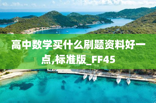 高中数学买什么刷题资料好一点,标准版_FF45