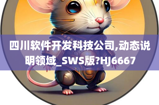 四川软件开发科技公司,动态说明领域_SWS版?HJ6667