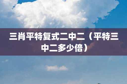 三肖平特复式二中二（平特三中二多少倍）