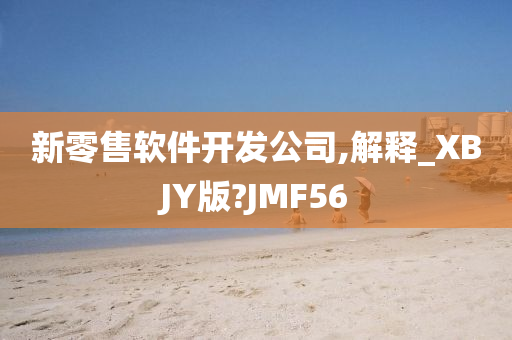 新零售软件开发公司,解释_XBJY版?JMF56