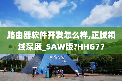 路由器软件开发怎么样,正版领域深度_SAW版?HHG77