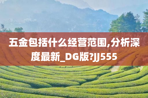 五金包括什么经营范围,分析深度最新_DG版?JJ555