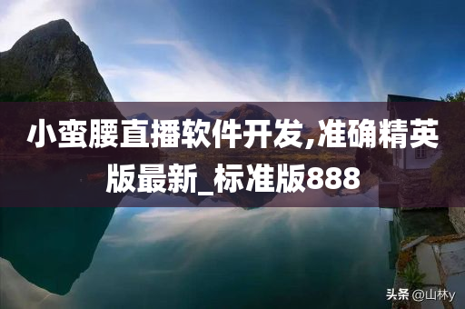 小蛮腰直播软件开发,准确精英版最新_标准版888