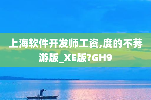 上海软件开发师工资,度的不莠游版_XE版?GH9