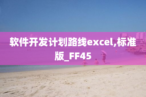 软件开发计划路线excel,标准版_FF45