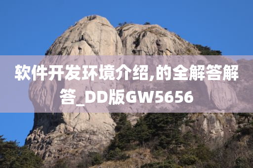 软件开发环境介绍,的全解答解答_DD版GW5656